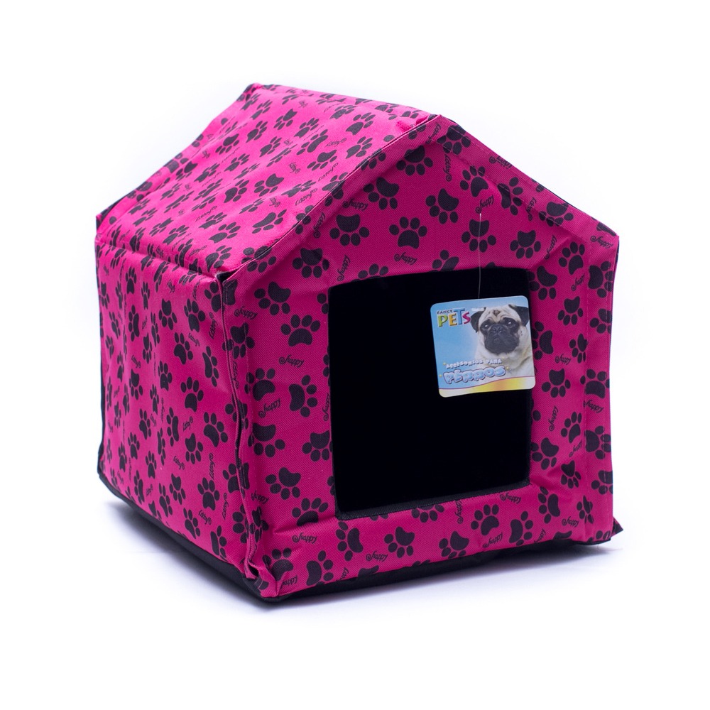 Casa Para Perros Chicos Plegable De Tela Accesorio Envío gratis