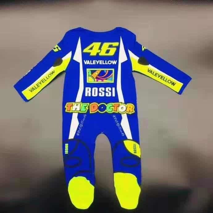 Mameluco Valentino Rossi Vr46 Traje Para Bebe Valeyellow
