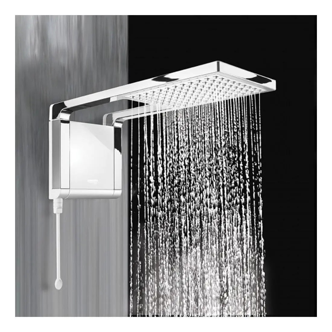 Chuveiro elétrico de parede Lorenzetti Acqua Ultra Storm brancocromado