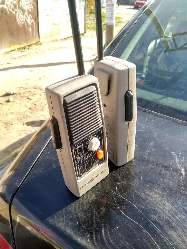 Walkie Talkie General Electric Vintage Mercado Libre