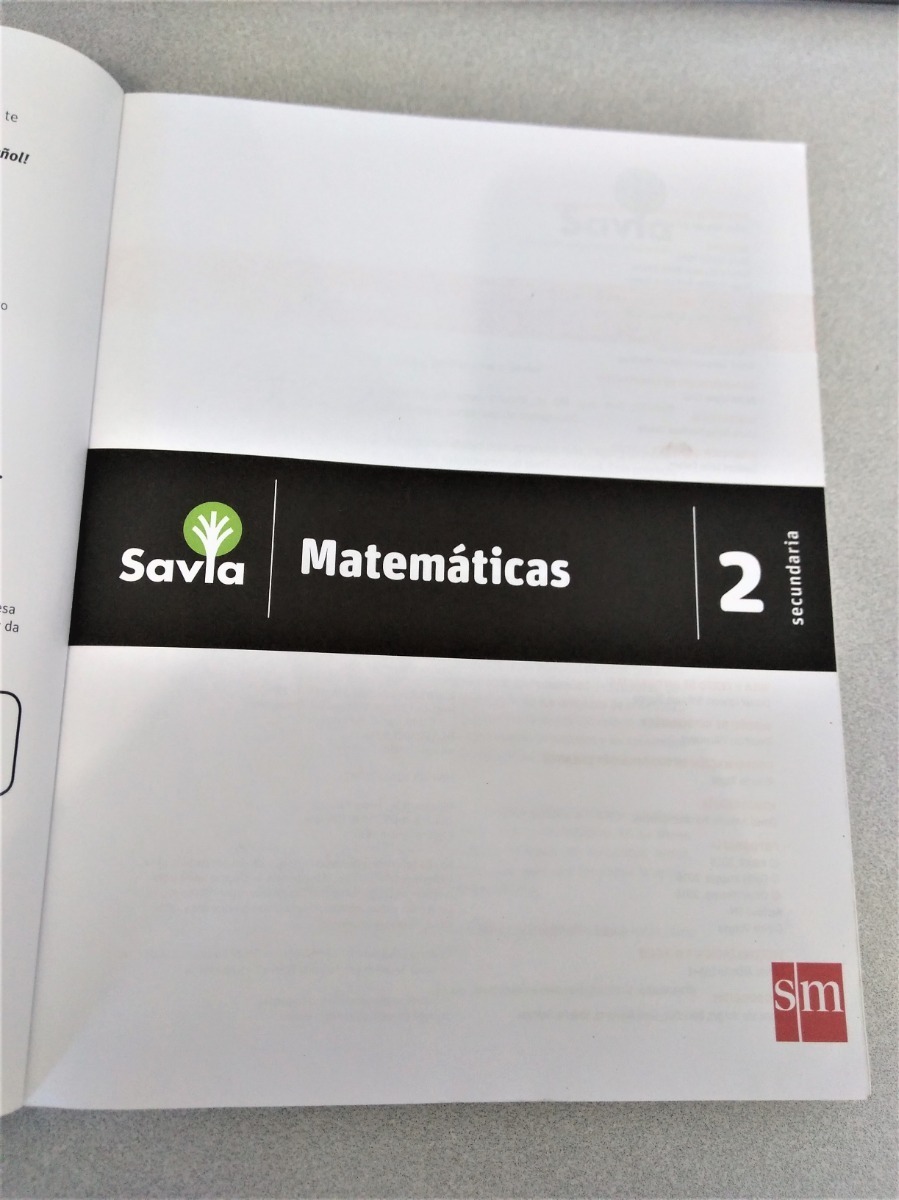 Matemáticas 2 Secundaria. Silvia García Peña/ David Block Se Meses