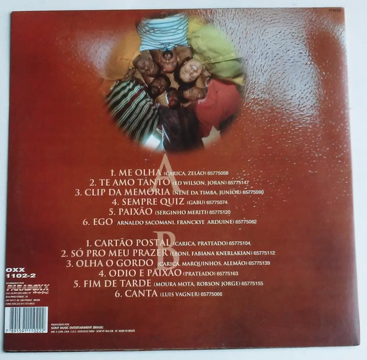 Disco Vinil Grupo Cor Da Pele Me Olha Raro Novo Mercado