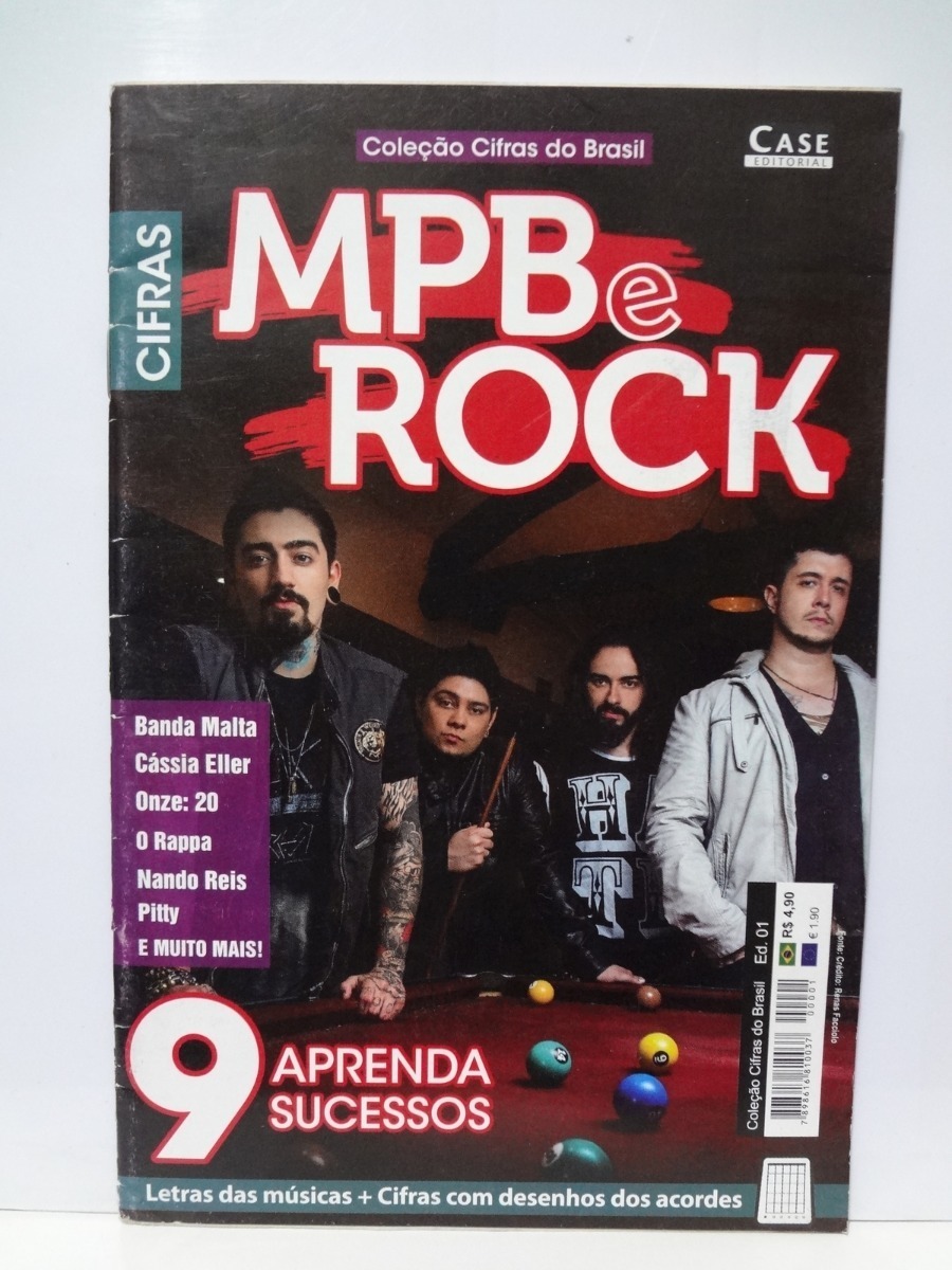 Revista Cifras Violão Mpb Rock Dezenas De Sucessos Mercado Livre