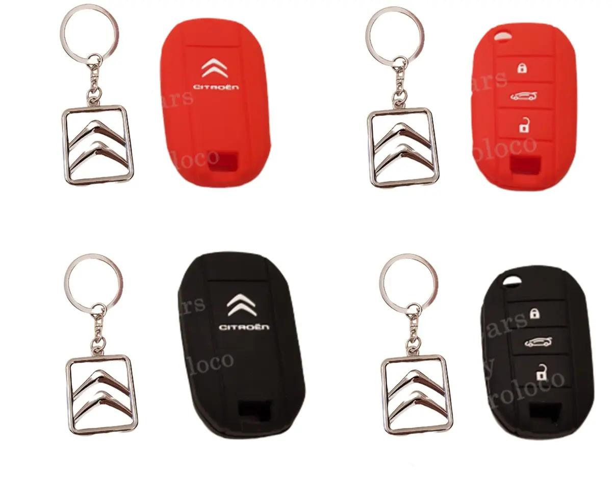 Funda De Llave Citroen C4 Lounge + Llavero Citroen Retiralo En