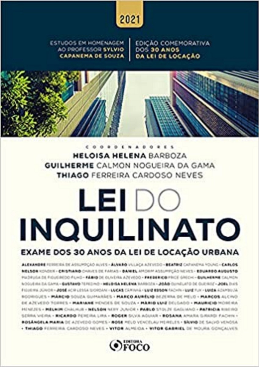 Lei Do Inquilinato 1ª Edição (2021) Foco Mercado Livre