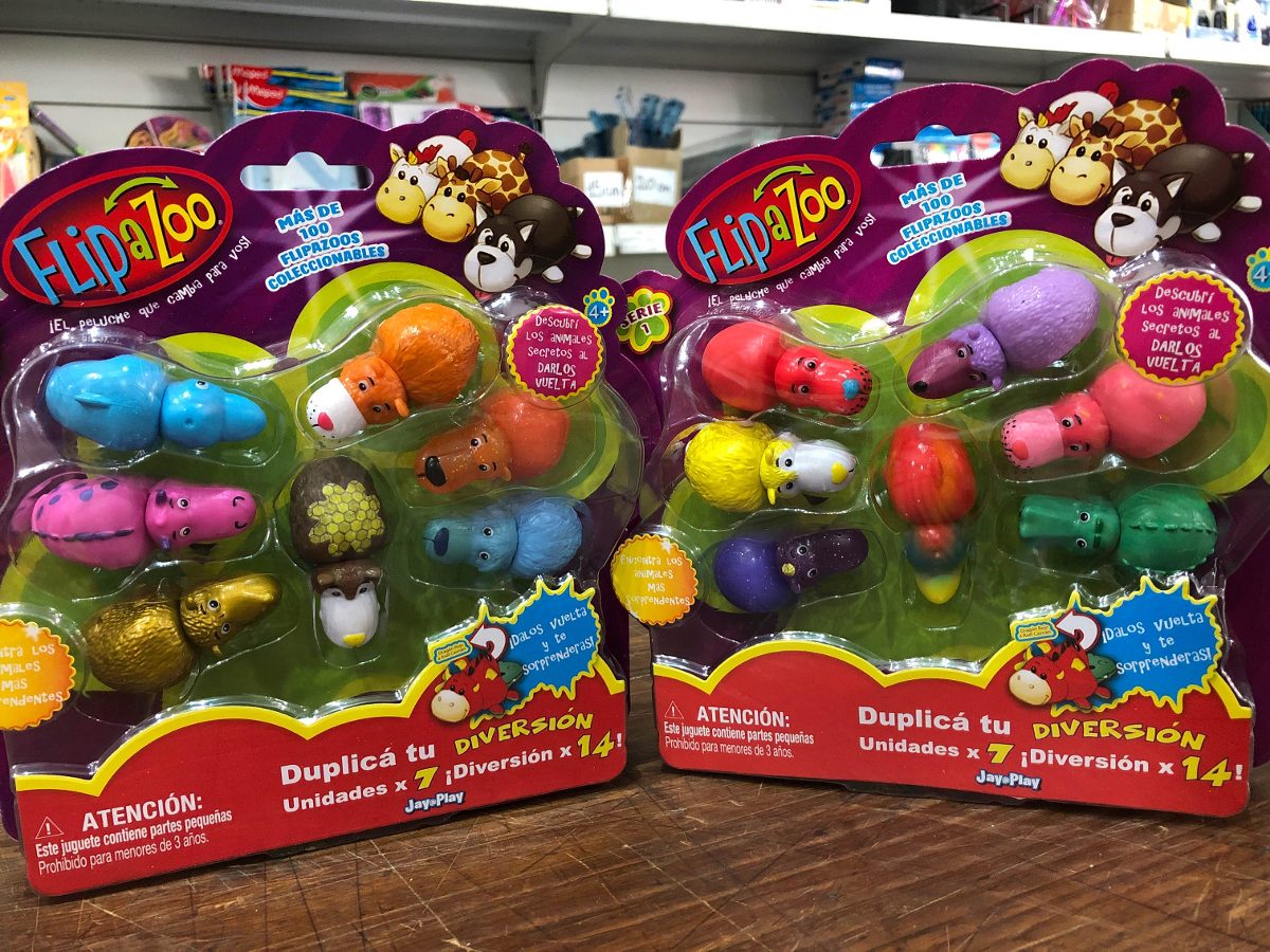 Flipazoo Mini X7 Coleccionable Blandito Reversible July Toys JULYTOYS