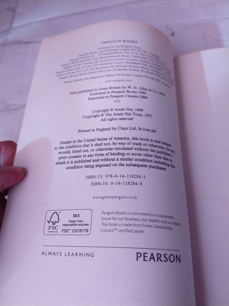 Delta Of Venus Anaís Nin (us) Mercado Libre