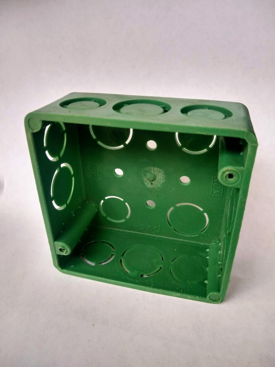 Caja Conduit 1/2'' Pvc C/tapa Alta Calidad Uso Electrico Mercado Libre