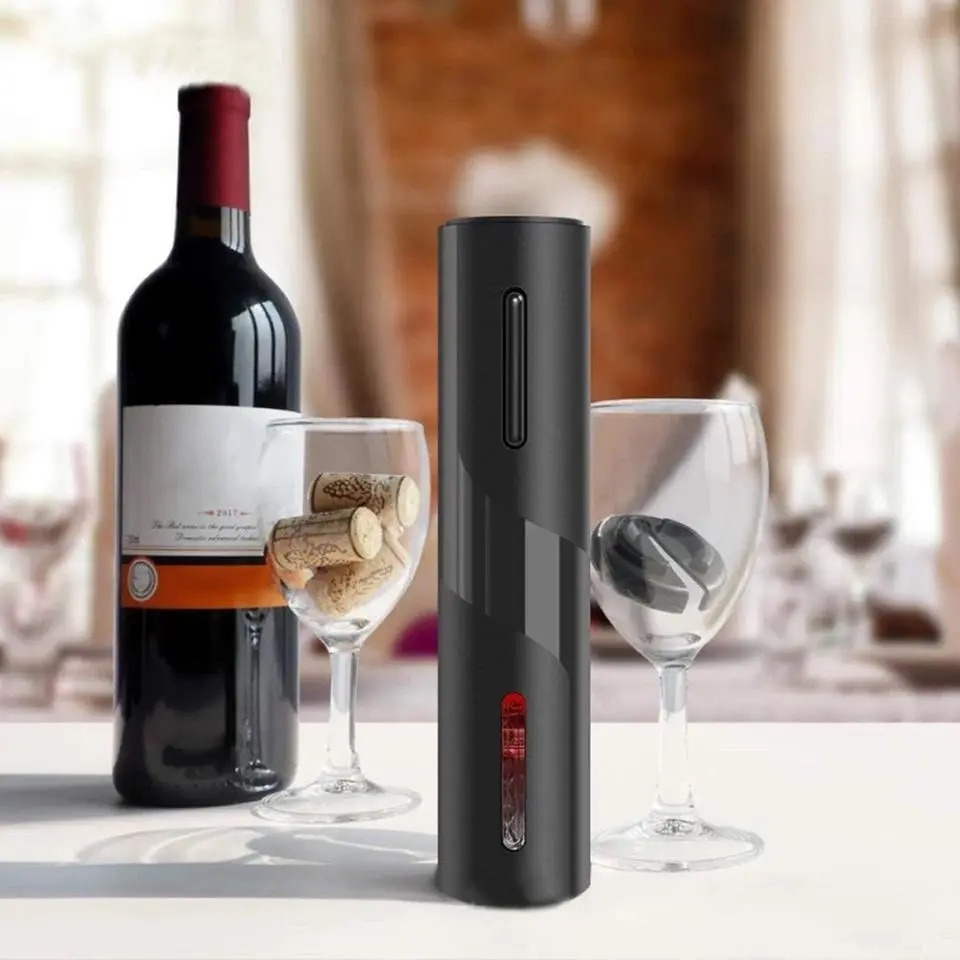 Descorchador Destapador De Vinos Electrico Premium Mercado Libre