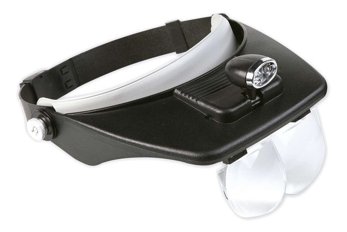 Lentes Lupa 4 Aumentos Luz Led Para Trabajos De Precisión Mercado Libre