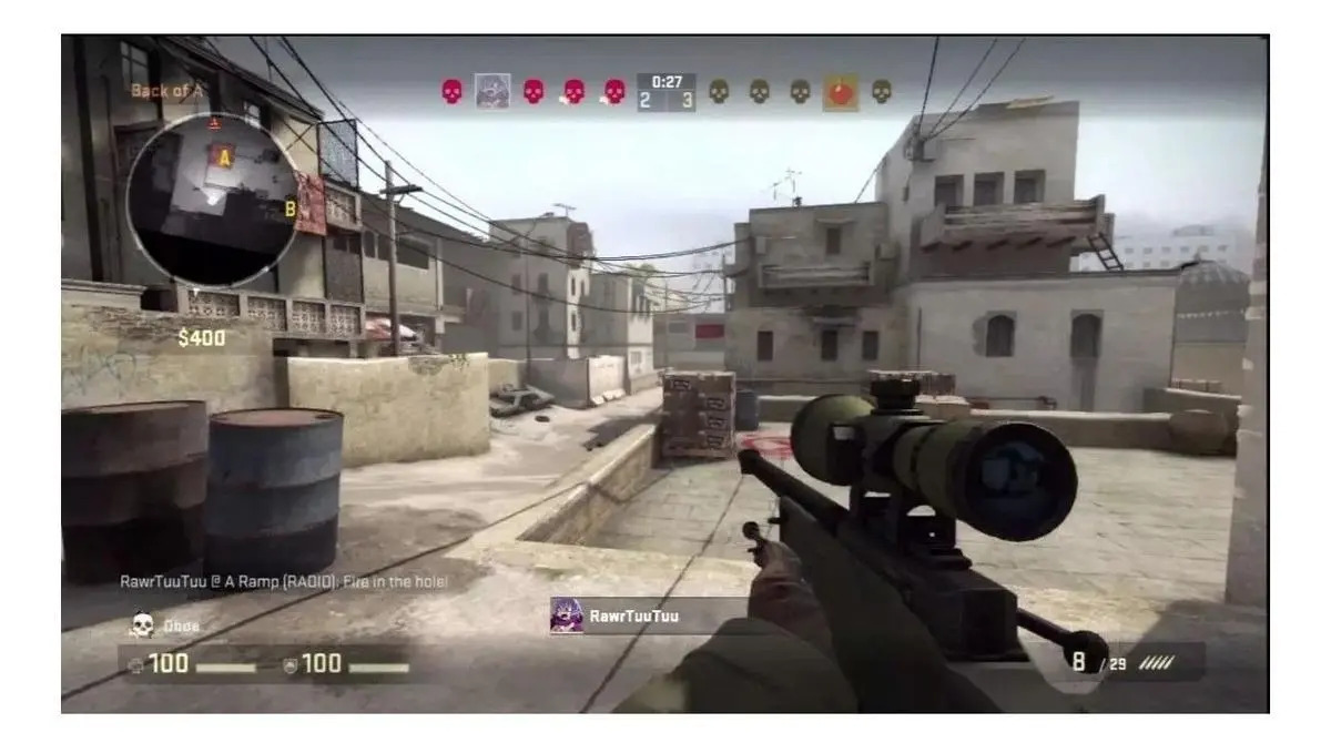 CounterStrike Global Offensive Valve Xbox 360 Digital Mercado Livre