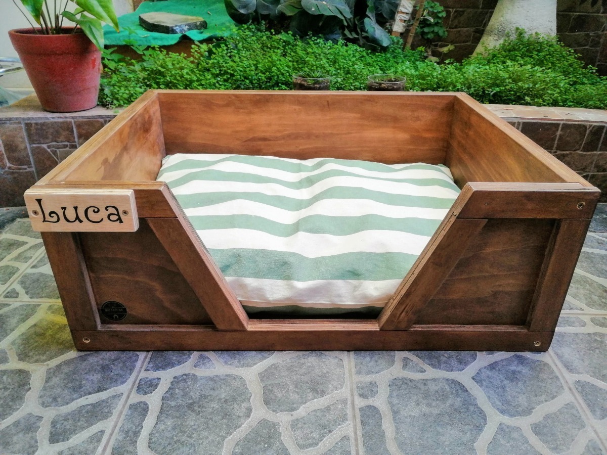 Cama Elegante Para Perro / Modelo Rustico / Grande Cuotas sin interés