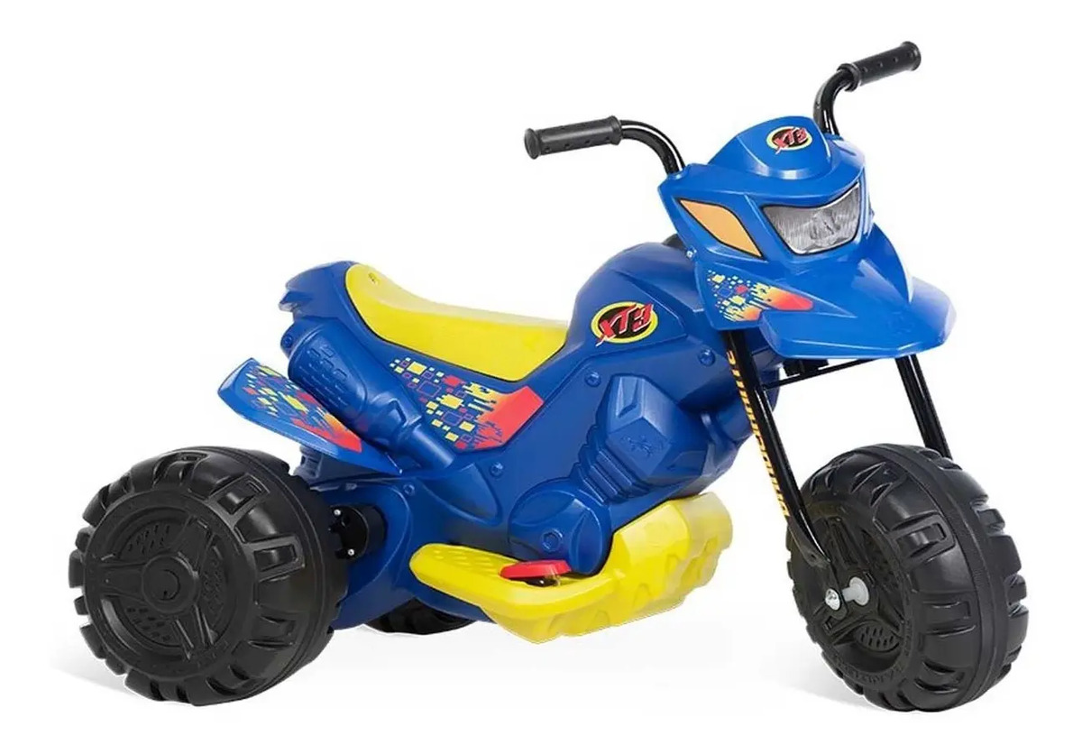 Moto Eletrica Infantil Xt3 Azul 6v Menino Bandeirante Mercado Livre