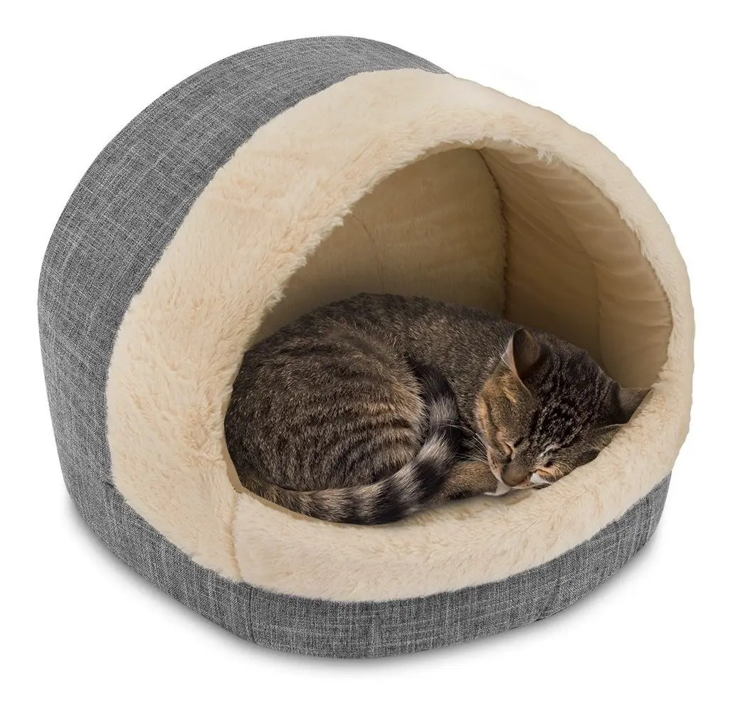 Cama Y Cueva Para Gatos 2 En 1, Con Forro De Felpa A Pedido! Envío gratis