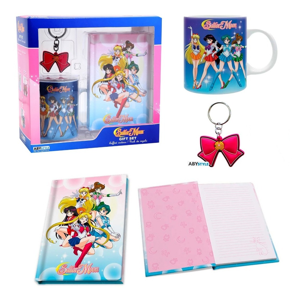 Pack De Regalo Sailor Moon Gift Set Abystyle Cuotas sin interés
