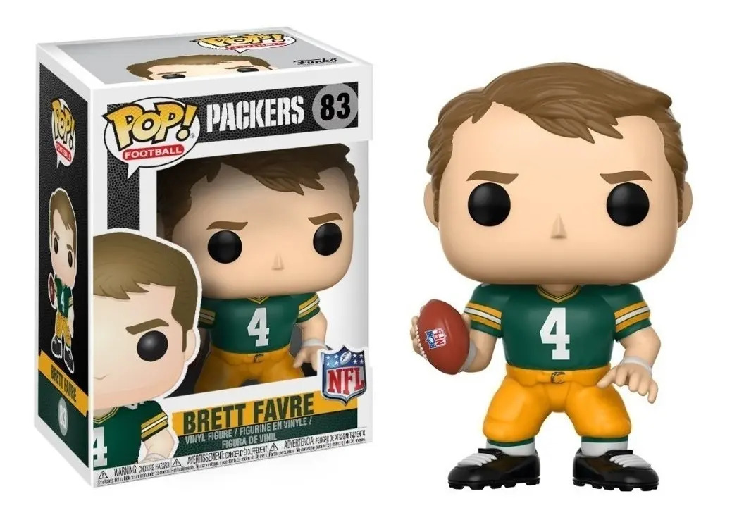 * Funko Pop Nfl Legends Brett Favre G716 * Envío gratis