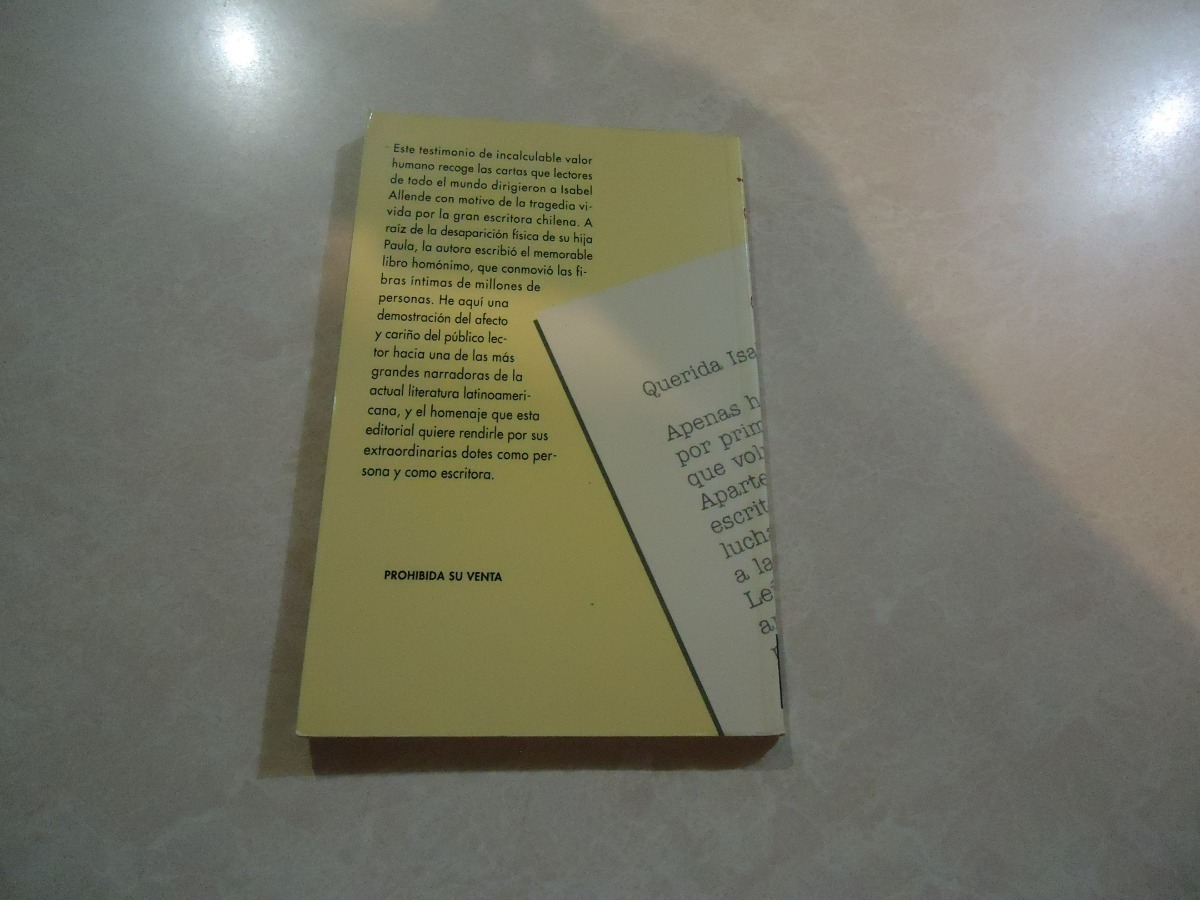 Las Cartas Recibidas Por Isabel Allende