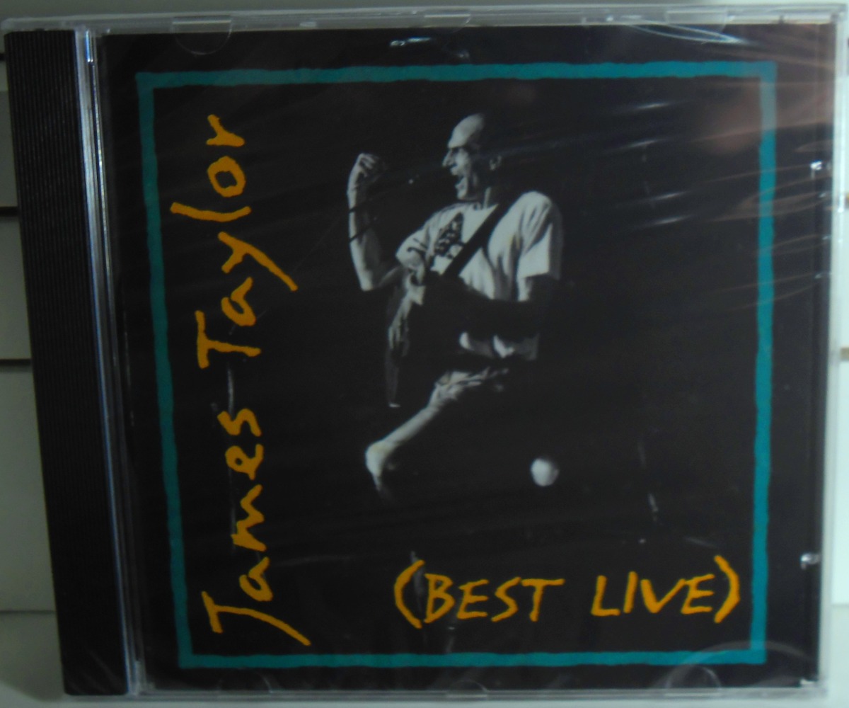 James Taylor Best Live. Acoustic Soft Rock Pop Cd Raro Mercado Livre