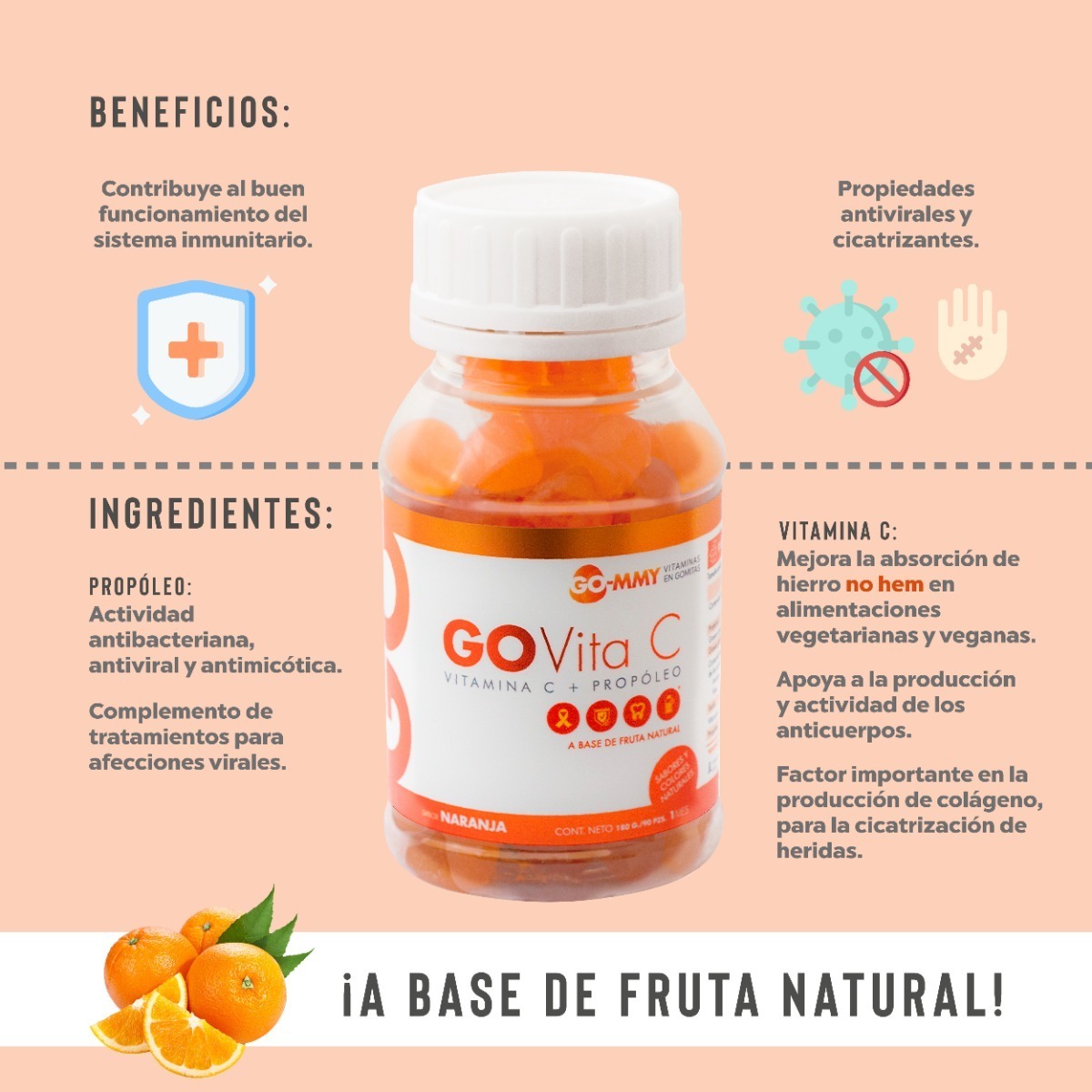 Vital Kit Omega 3 + Complejo B + Vitamina C Meses sin intereses