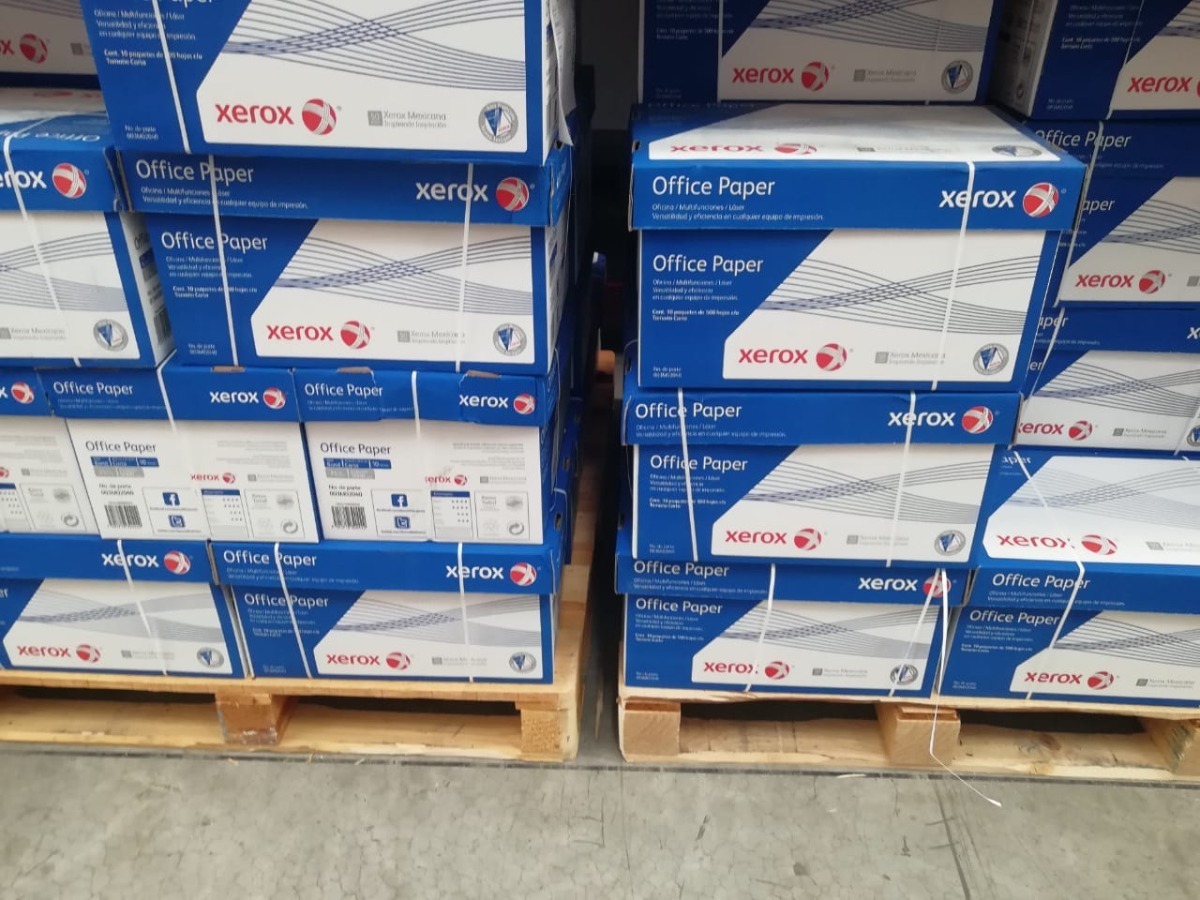 Caja Hoja Papel Bond Tamaño Carta 5000 Hojas Blancas Xerox Mercado Libre