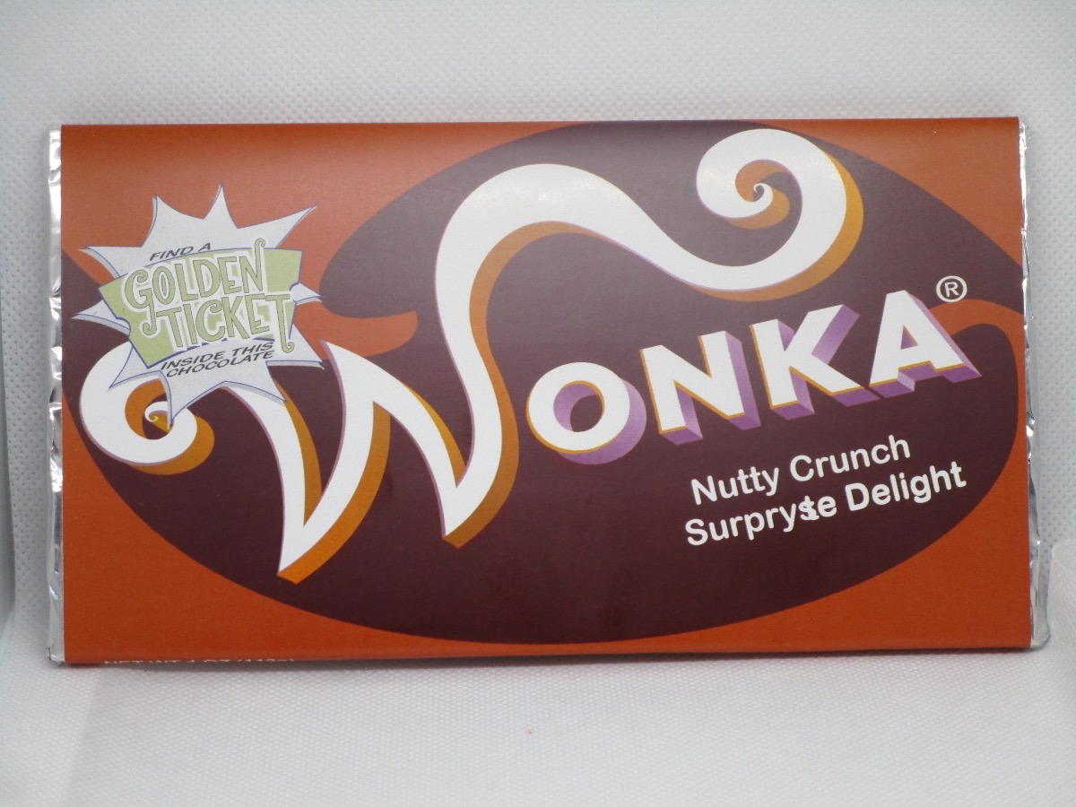 Pack 4 Barras De Chocolate Wonka Original MercadoLibre