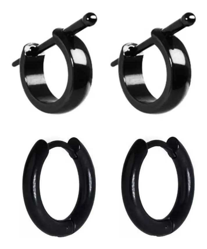 Piercing Hombre Hueso De Coco + Huggie 4 Pz Uso Para Perfo MercadoLibre