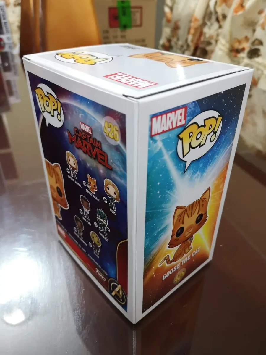 Funko Pop! Goose The Cat Flocked Nro 426 Original Mercado Libre