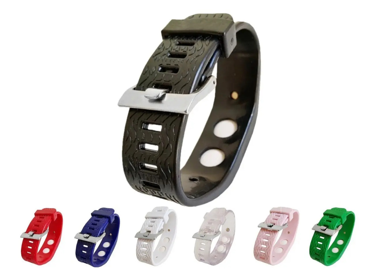 Pulseira Magnética Terapêutica Medicinal Equilíbrio Preta