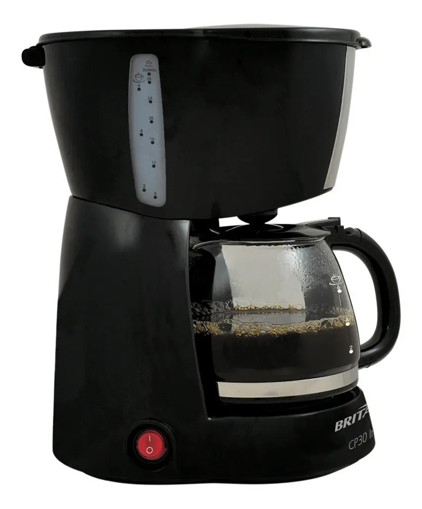 Cafeteira Elétrica 110v Britania 30 Cafés Grande Vidro Inox Mercado Livre