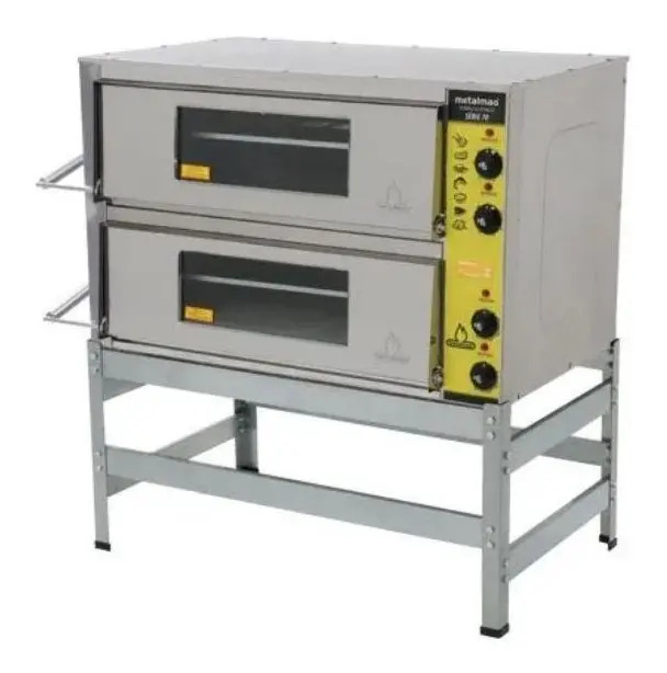 Forno Industrial Elétrico 70x50 2 Câmaras 220v Metalmaq Mercado Livre