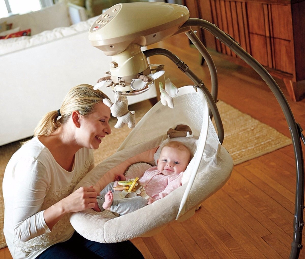 Columpio Para Bebe Niño Musical Electrico Mecedora Fisher P Mercado Libre