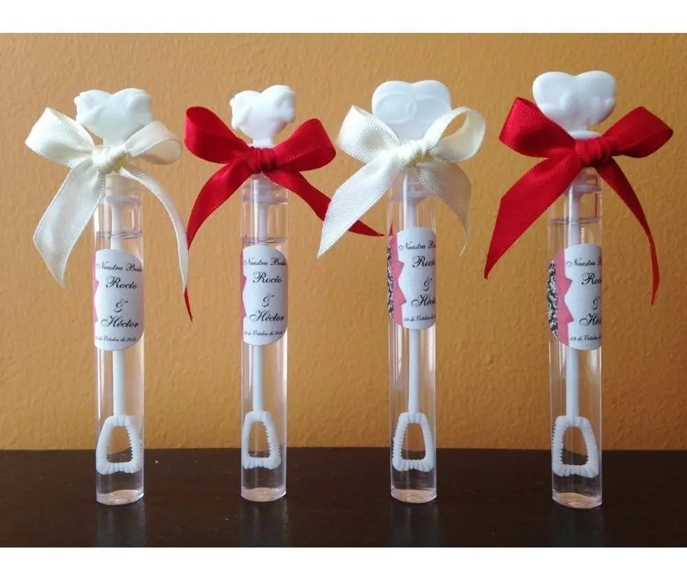 Burbujero Boda Matrimonio Recordatorio Personalizado Sorpres Mercado