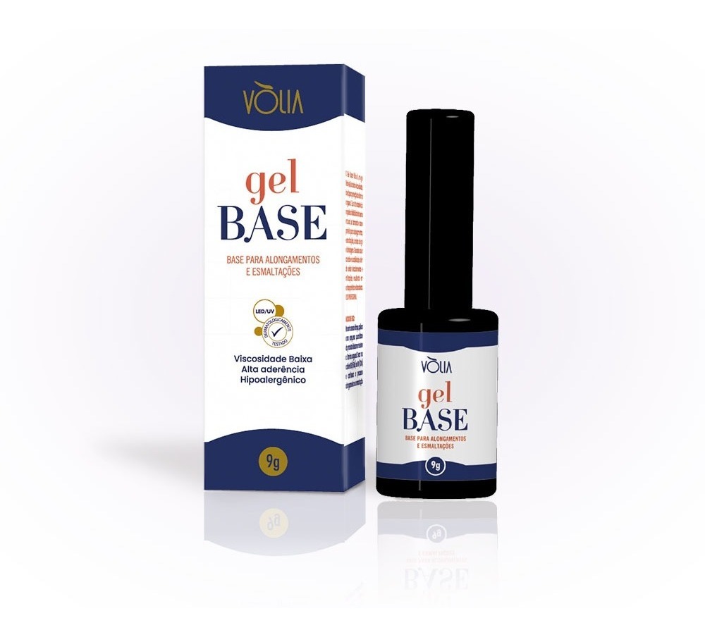 Gel Base Volia 9ml Tipo Esmalte Blindagem De Unhas Mercado Livre