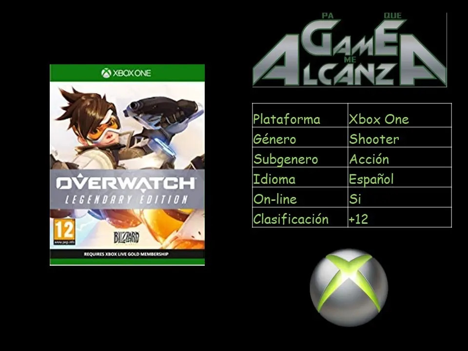 Overwatch Legendary Edition Xbox One Codigo Digital Original Mercado Libre