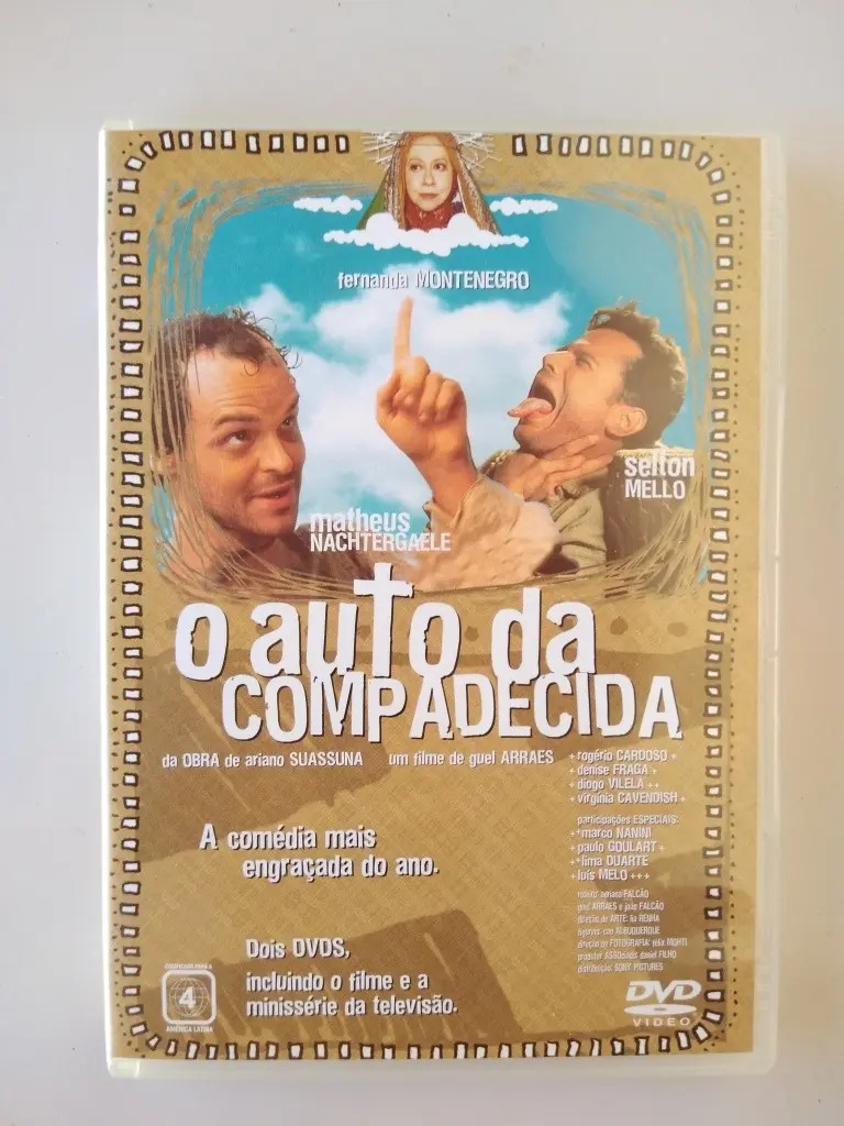 O Auto Da Compadecida Dvd Duplo Mello Nachtergaele