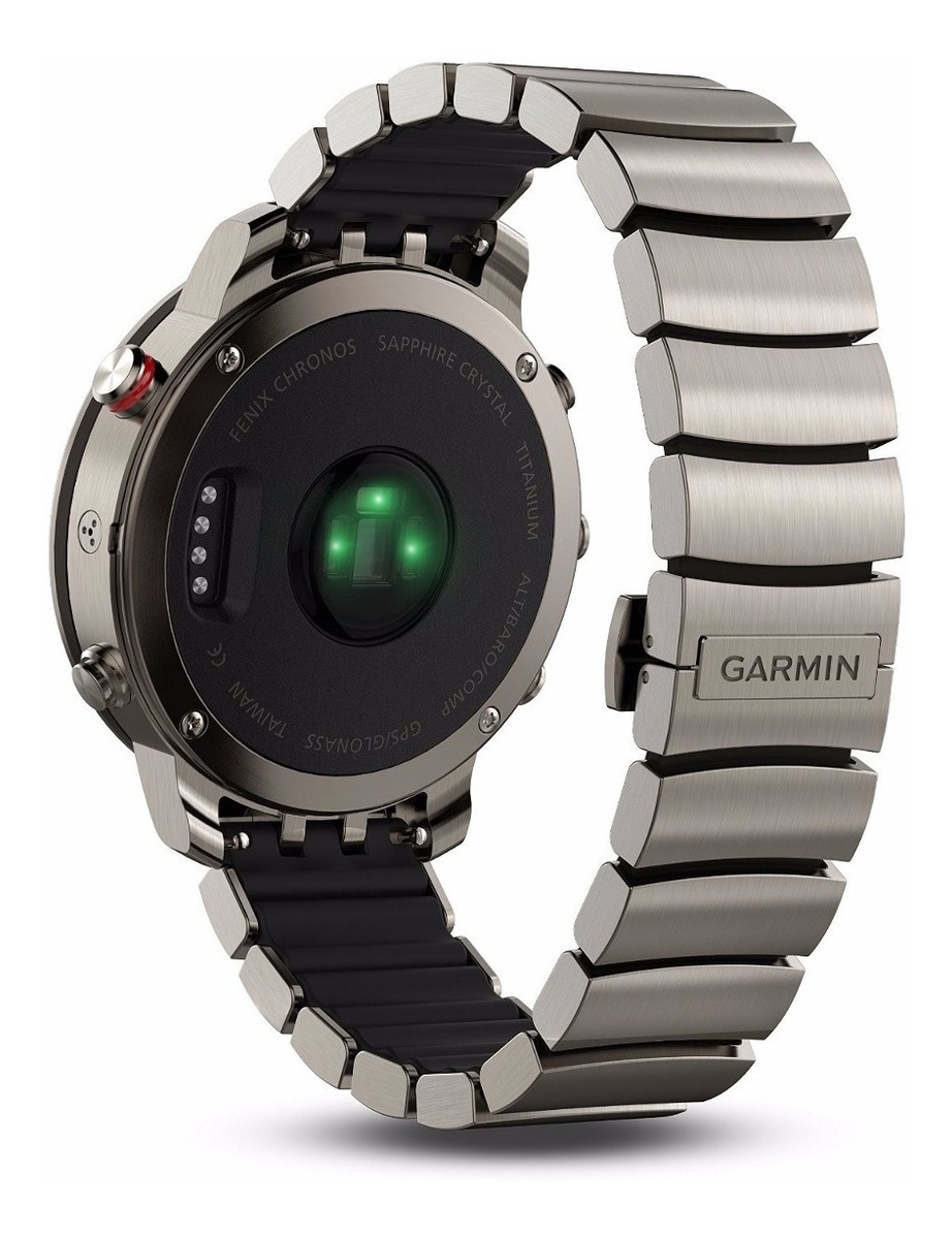 Reloj Smartwatch Garmin Fenix Cronos Titanio Banda Hibrida Mercado Libre