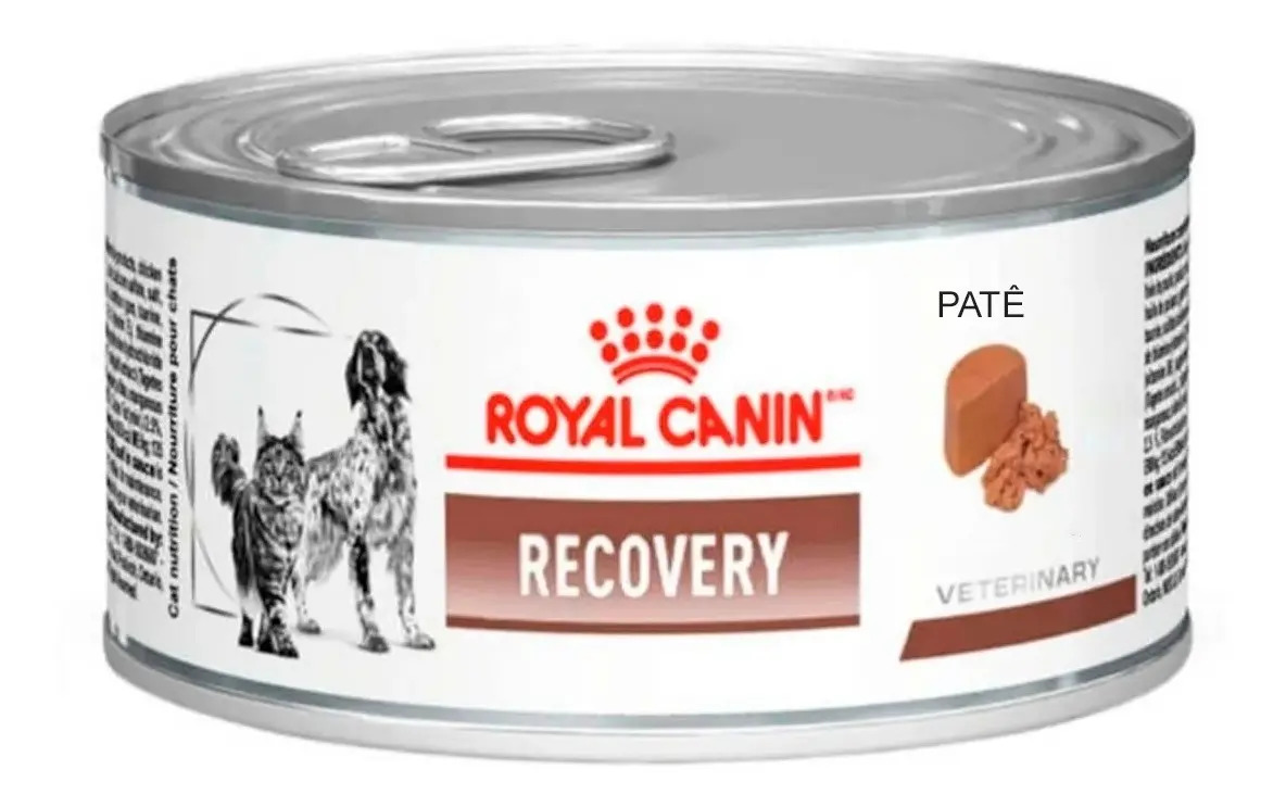 Patê Recovery Cães E Gatos Royal Canin 195g Mercado Livre