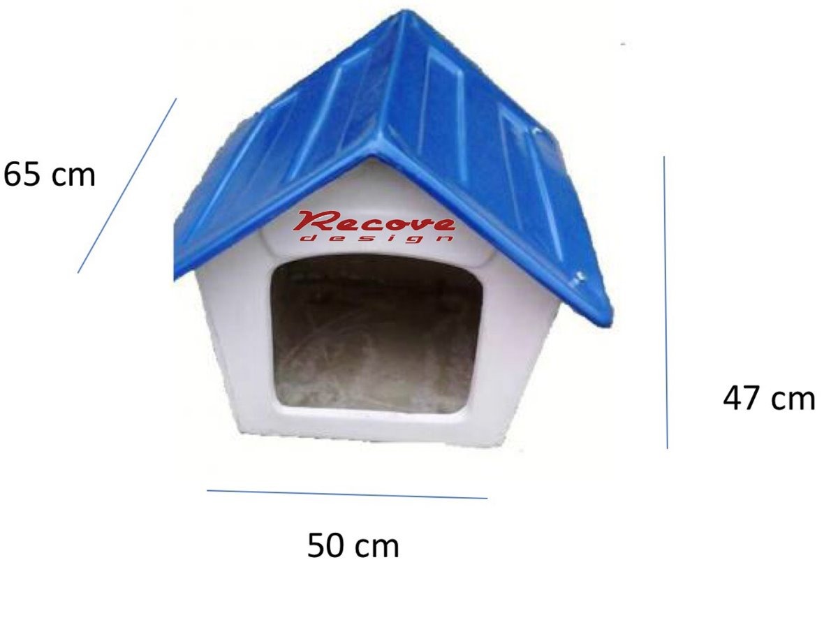 Casa Para Perro Fibra De Vidrio Recove Design Kittyazulciel Mercado