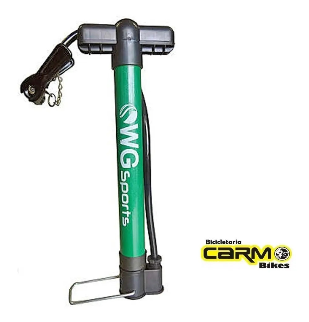 Bomba De Encher Pneu Alumínio Para Bicicleta / Moto Wg Sport Mercado