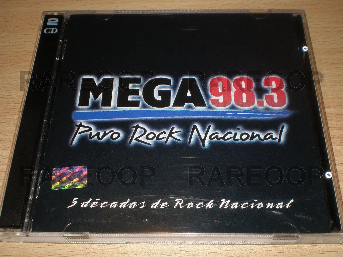 Radio Mega 98.3 Puro Rock Nacional Soda Stereo Sumo D2 (2cds Mercado
