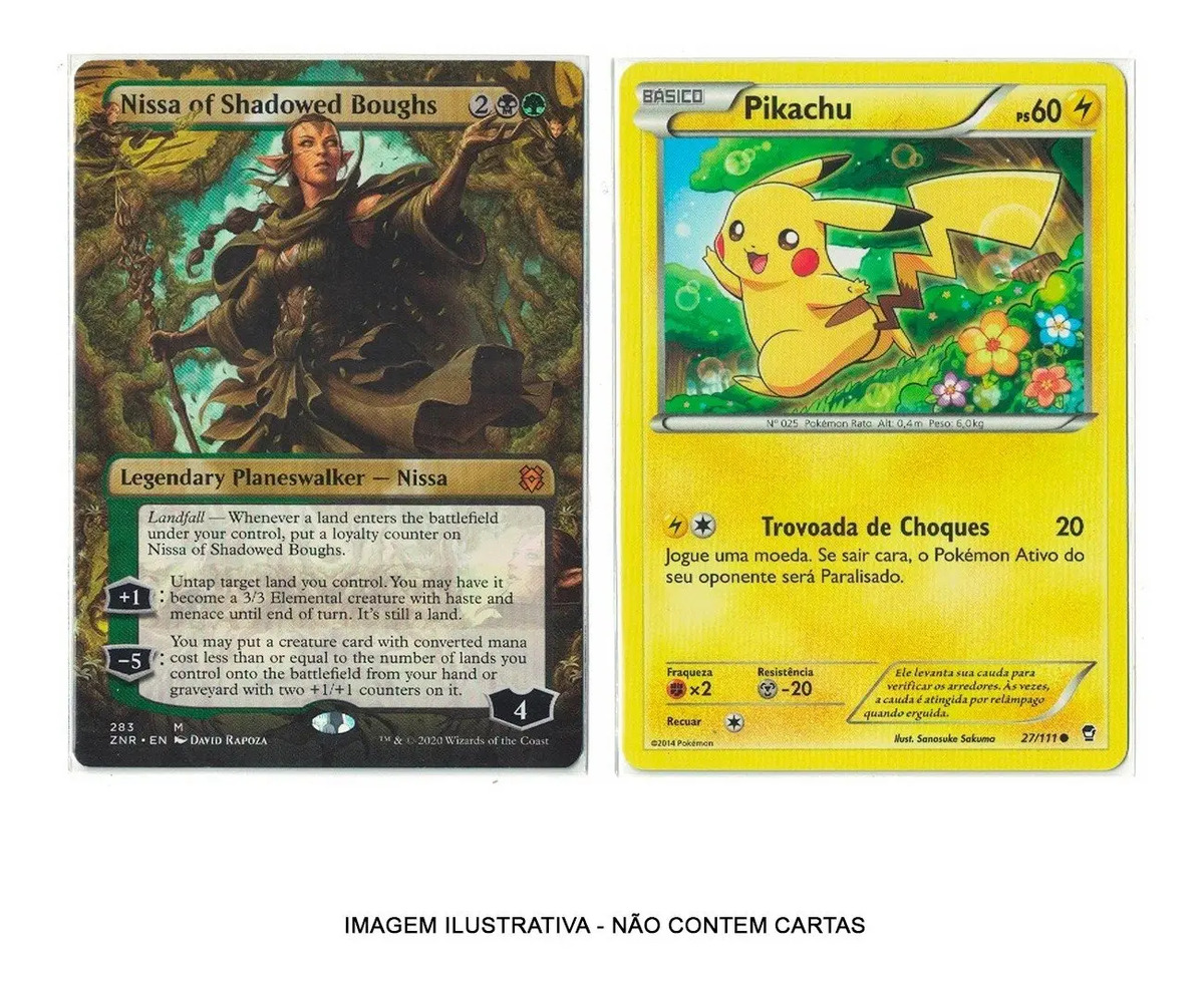 100 Sleeves Perfect Fit Transparente 63,5 X 88 Magic Pokemon Mercado Livre