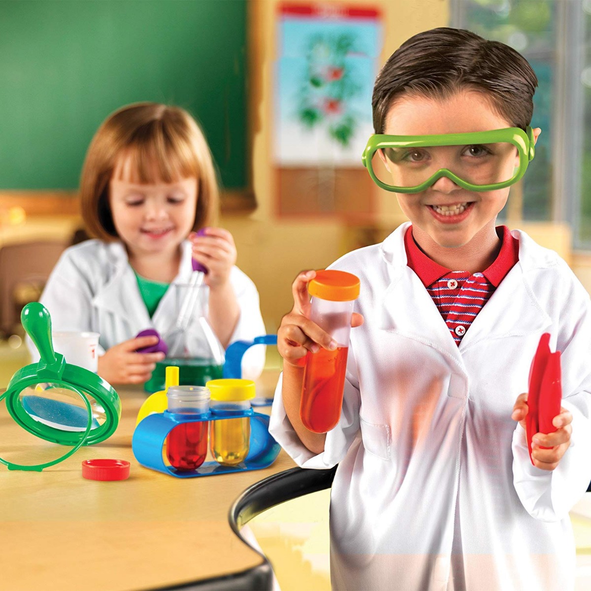 Juego Set Laboratorio De Ciencia Para Niños 22 Pzas Learning Envío gratis