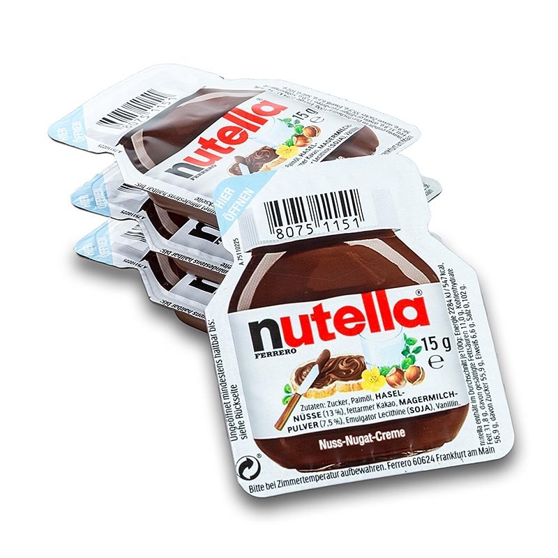 Nutella Sache C/ 60 15g Cada Ferrero Original Parcelamento sem juros