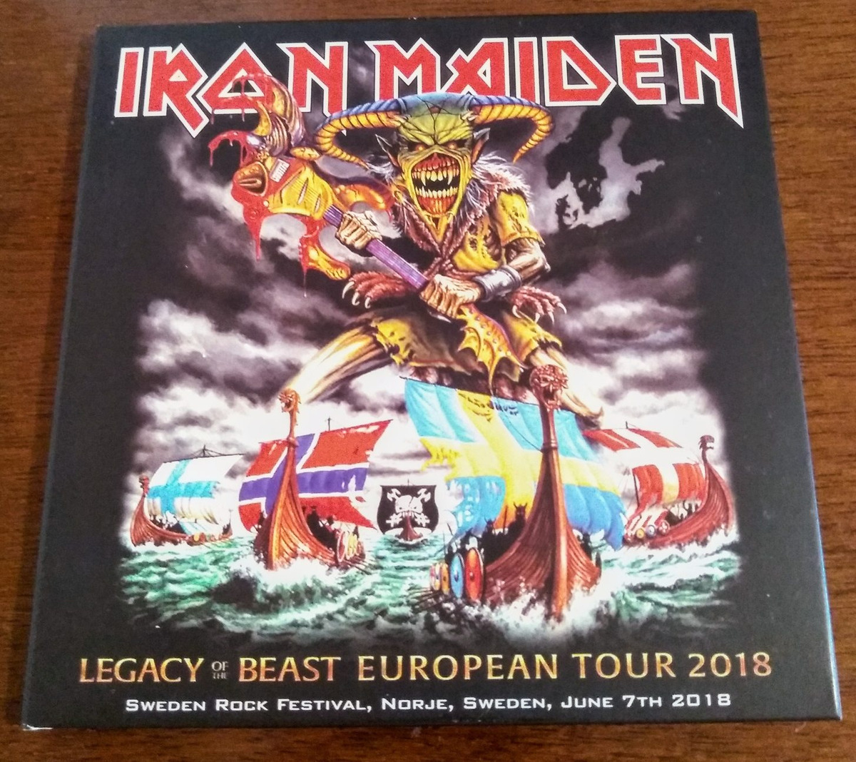 Iron Maiden Legacy Tour (2cds Sweden, June 7, 2018) Mercado Livre