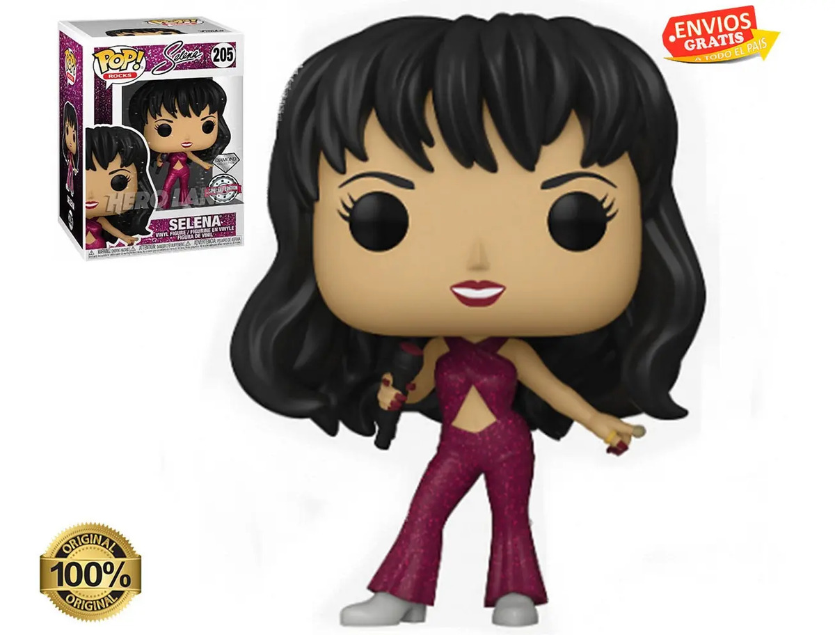Funko Pop Selena Quintanilla Rocks Cantante Exclusiva Diamon Mercado
