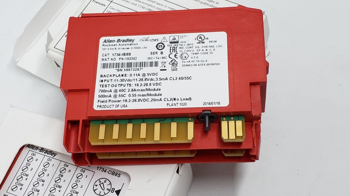 Modulo Point I/o Seguridad 1734ib8s Power Industrial Mercado Libre