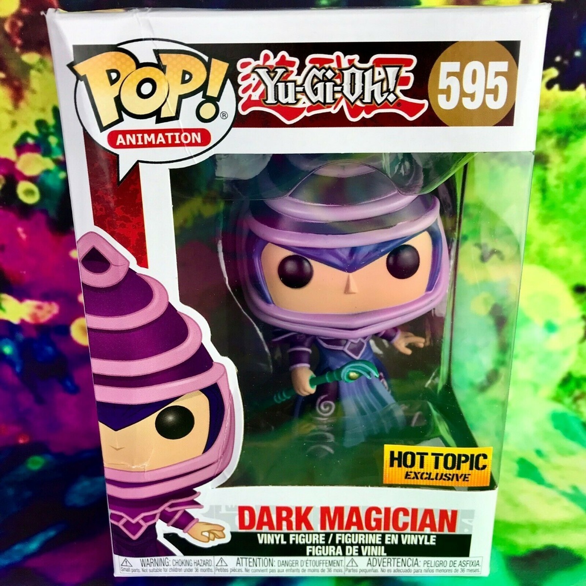 Dark Magician Yugioh! Funko Pop! 595 Hot Topic Mercado Livre