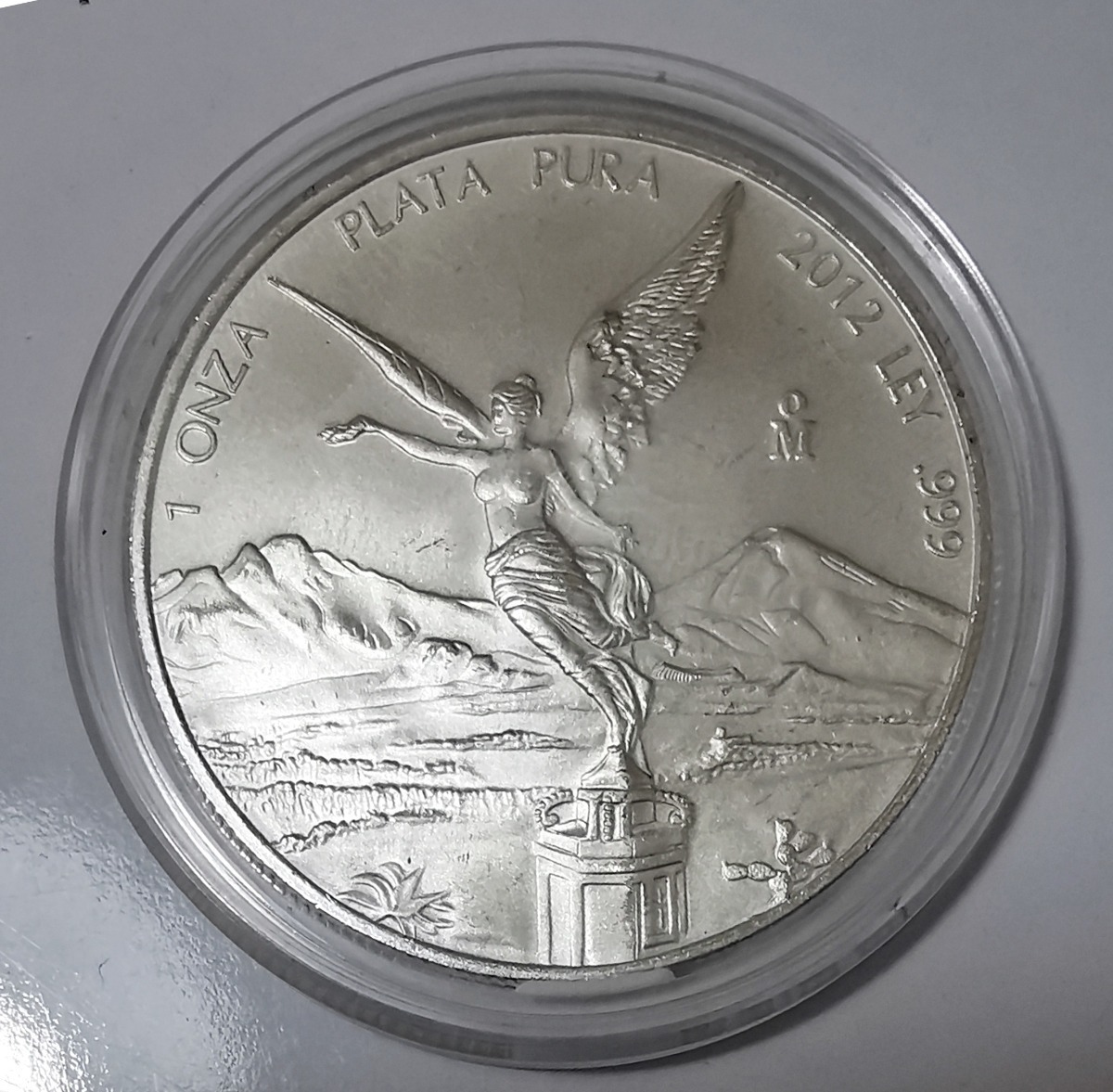 Onza Plata Libertad 2012 En Su Capsula MercadoLibre