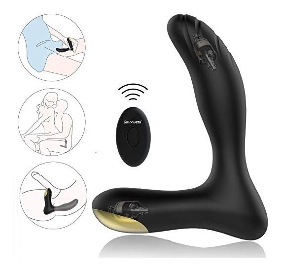 Vibrador Masajeador Próstata 2 Motores De Potencia Q020009 Mercado Libre