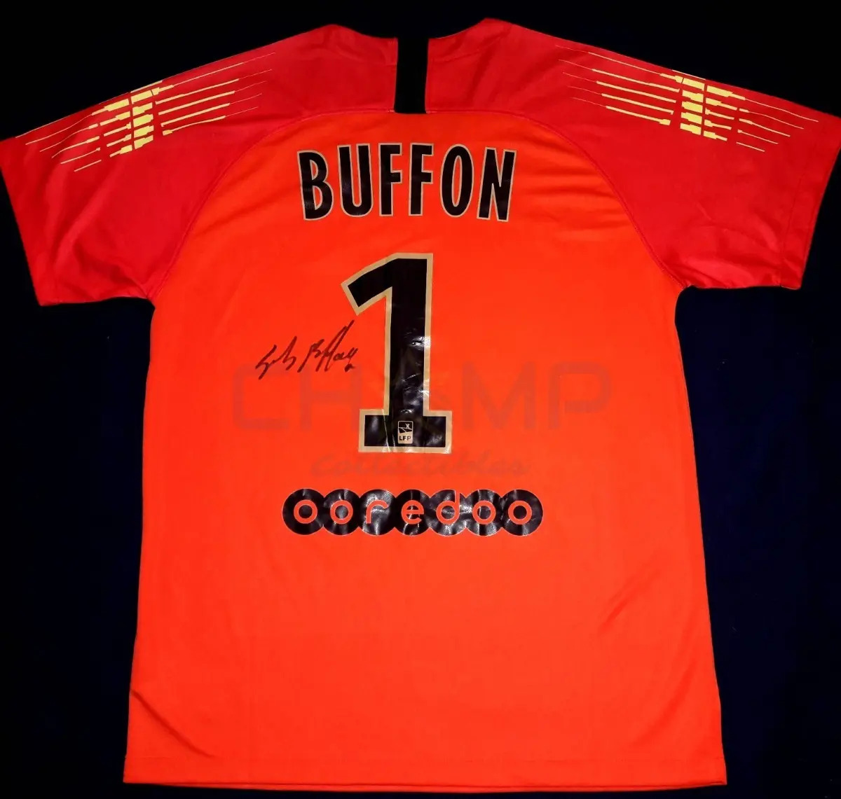 Jersey Autografiado Gianluigi Buffon Paris Psg Portero